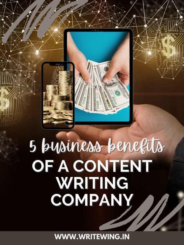 benefits of content writing company