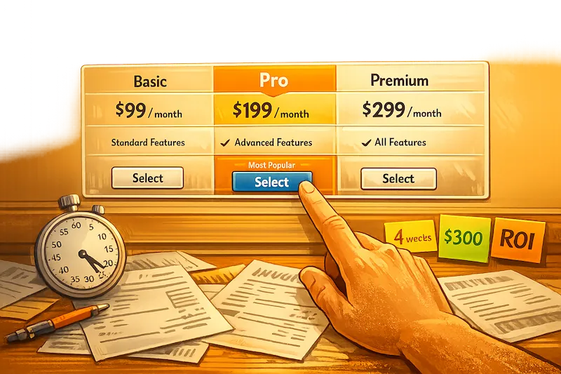SEO content writing cost breakdown 2026 — pricing table with timelines, invoices, and ROI indicators